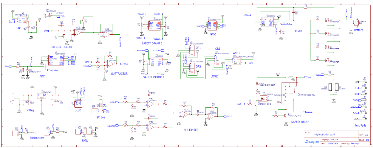 pcb load board schematic